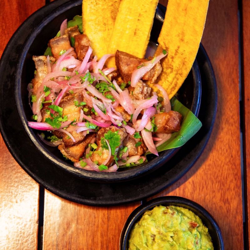Ceviche de chicharron